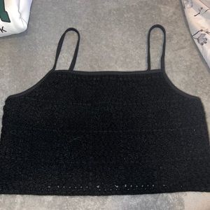 Knitted crop top from target